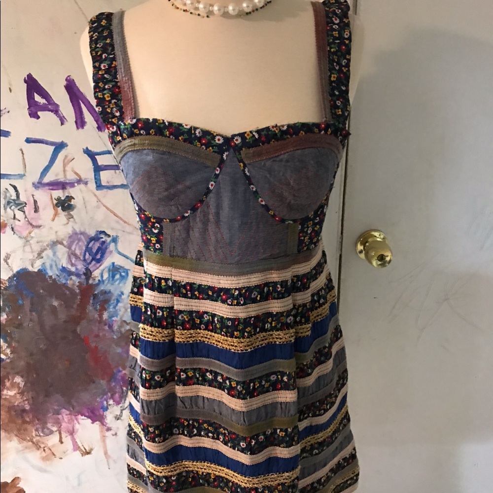 Free People Bustier Floral Dress 6